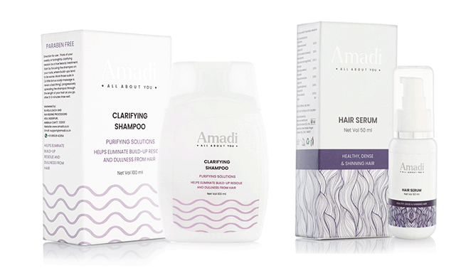 Amadi Clarifying Shampoo & Hair Serum